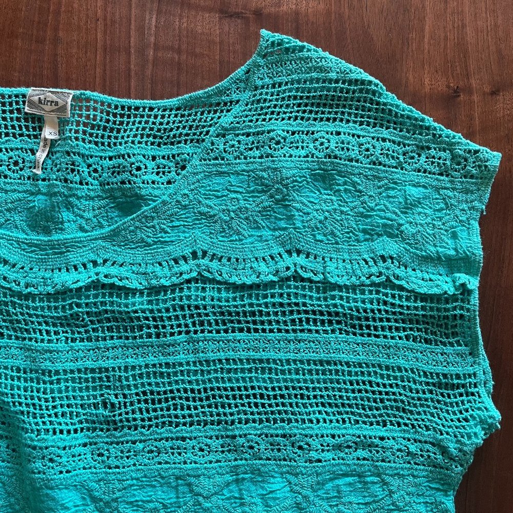 Turquoise Lace Tee from Kirra